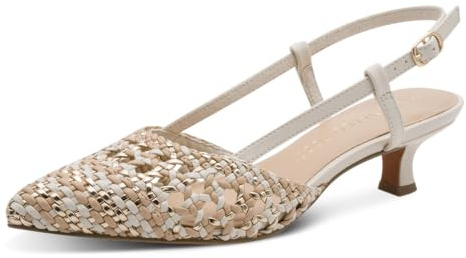 MARCO TOZZI Damen Pumps weiches Feel Me Fußbett weiches Innenfutter Vegan Modisch