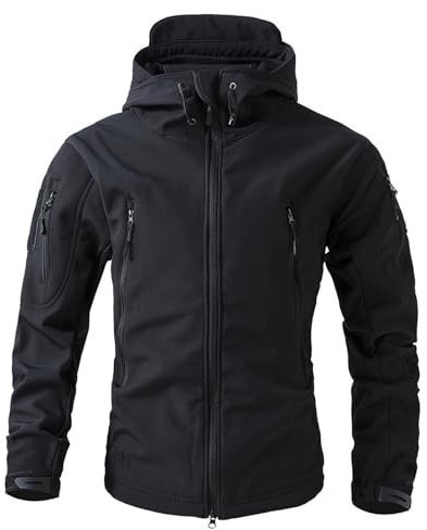Generisch Regenmantel Herren Wandern Windjacke Outdoor Lang Regenjacke Herren Softshell Sport Arbeit Verano