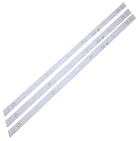 6 Stück 32 Zoll LED-Hintergrundbeleuchtungsstreifen 2D02296 REV.E for TV NS-32D310NA17 60 cm