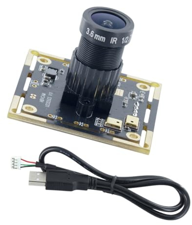 Vdaxvme 2 Megapixel USB Camera Module for Fast Scanning Applications with Built-in Dual Digital Microphones for Devices Scan ONE USB Camera Module