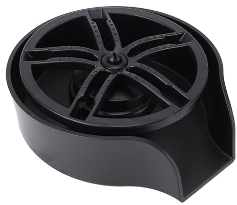 Eminchu Eminchu Enjuagadora de Vidrio Automática Lavadora de Tazas de Acero Inoxidable Lavadora de Vidrio para Fregadero de Cocina Eficiente para Bares Domésticos, Kit de 2 Piezas Resistente