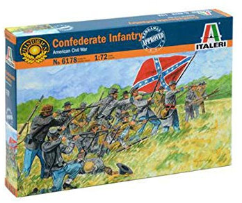Italeri 6178-1:72 Confederate Figur, braun