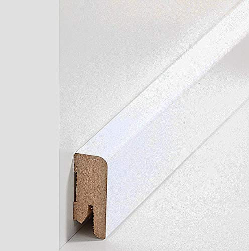 Stuttgart Plinthe professionnelle en MDF 40 x 16 mm