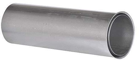 FIREFIX R150/WDV1 Wandfutter, doppelt, passend für 2 mm starke Ofenrohre/Rauchrohre in 150 mm Durchmesser, verlängert, für Kaminöfen und Feuerstellen