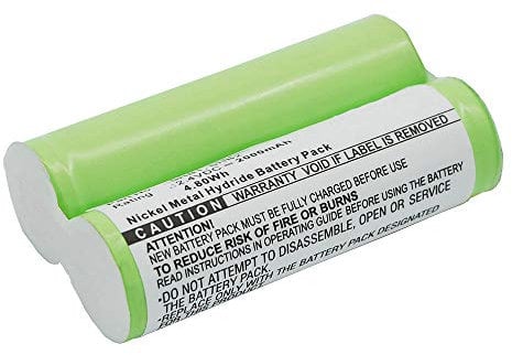 subtel, Batterie pour Rasoir Compatible avec Philips Philishave 925, 282XL/B, Norelco T-770 (2.4V, 2000mAh)