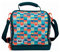 BUILT Lonchera aislada con diseño The Retro, Poliéster Etilvinilacetato, Verde Azulado, L