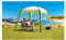 BERGER Pavillon Gazebo Air Deluxe │ 250x250 UV50+ grünaufblasbares Partyzelt Luftzelt Luftpavillon zum Camping oder als Gartenpavillon │ inkl. Tragetasche und Luftpumpe, WS 3000mm