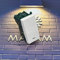 TOT Electric Frutti Compatibili Colore Bianco Per Supporti Originali Materiale Tecnopolimero Vimar Plana Interruttori Prese Shuko Bivalenti (Deviatore Retroilluminabile)