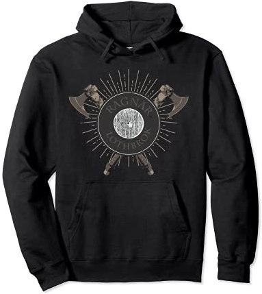 Viking Ragnar - Ragnar Lothbrok - Viking Axes Pullover Hoodie