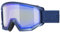 uvex athletic FM - Skibrille für Damen und Herren - Filterkategorie 2 - beschlagfrei - navy matt/blue-radar - one size