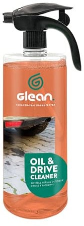 GLEAN Oil Driveway Restorer | 1 Litre | Heavy-Duty Oil Stain Remover, Tarmac Restorer for Driveways | Patio Cleaner, Efficient Resin Driveway Cleaner and Break up Degreaser
