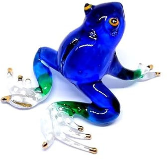 Handgemachte Mini-Figuren mit Froschgeblasenem Glas, Tierfiguren für Jahrestag, Geburtstag, Hochzeit, Geschenkideen, Ornament, Miniatur, coole Gegenstände, Zuhause, Dekoration Nr. 9,Modell 2022