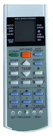 Telecomando per Climatizzatore Condizionatore per Panasonic condizionatore A75C3300 A75C3871 A75C3772 A75C3208 A75C3706 A75C3708 KTSX5J A75C3167 A75C3607