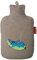 Hugo Frosch Kinder Öko-Wärmflasche 0,8 l mit Cordbezug Esel Grau