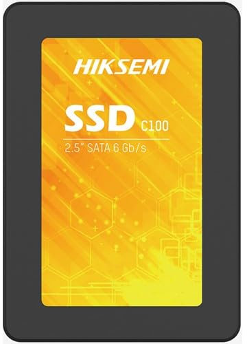 HIKSEMI SSD Silk(S), SATA III da 2,5 (6Gb/s), interno, lettura: 460MB/s in scrittura: 370MB/s (240, GB)