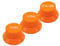 ROLIZO Strat Style Guitar Control knobs 1 Volume and 2 Tone Set for Fender ST Strat Style Guitar Orange