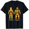 Cooler Schutzanzug mit Atemmaske T-Shirt