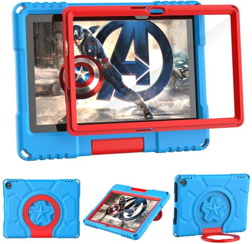 Funda infantil para tablet de 10 pulgadas, color azul