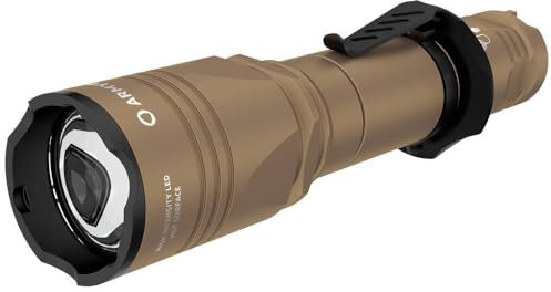 Armytek Dobermann Pro Magnet USB Sand Warm LED Taschenlampe mit Handschlaufe, 1400 LM 164 g Akkuhülle