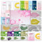 Kit de Mascarillas Faciales, 24 piezas Cuidado Facial Adolescente Kit Regalo, con Mask Facial + Mascarillas Faciales Nocturnas + Mascarillas de Barro + Cremas + Parches Ojos + Parches Labiales