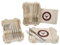 Justinus BBQ Steakbesteck 24tlg Set I für 12 Personen I Steakgabel & scharfe Steakmesser I Grillbesteck aus poliertem 18/10 Edelstahl inkl. Holzkiste I Geschenkverpackung
