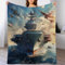 AAPZY Flugzeugträger Decke Super Soft Flannel Fleece Überwurfdecken Für Bettwsche Sofa Schlafzimmer Decken Wohnzimmer Reisen Vier Jahreszeiten Wohndecke （140×180cm）