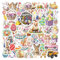 Cosmeria 100 Stück Ostern Aufkleber Set, Kawaii Kaninchen Ei Design, Wasserdicht Und Langlebig, Perfekt Für Wasserflaschen, Tagebücher Und Skateboards