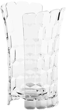 Guzzini - Vanity, portabicchiere universale, in Bio-based SAN e Bio-based SMMA - ARIA (Trasparente)