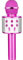 Generico Bdit accessori Bluetooth Microfono Karaoke per Bambini, Karaoke Portatile Wireless, 3-10 Anni Giocattoli Compatibile con Android/iOS, PC o smartphone