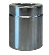 Boccola a Pressare Universale per Tubi Oleodinamici da 3/8, R1AT/R2AT/1SN/2SN/2SC