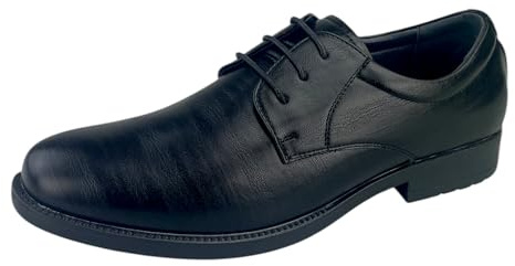 Dvina Herren Business Schnürer Halbschuhe Anzug Hochzeit Schuhe Abendschuhe 1389 Schwarz 43