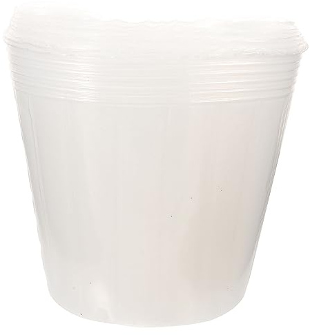 TOYANDONA Inserts de Jardinière Léger et Pratique en Plastique Transparent Lot de 10 Trous de Drainage pour Pots de Plantes D'intérieur et Jardinage à Domicile
