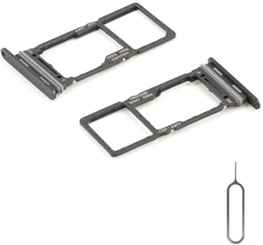 RongZy SIM Card Tray（2PCS） for Samsung Galaxy A26 Dual SIM Card Slot Holder Replacement for Samsung A26 5G SM-A266E/DSN SD Card Holder Container Accessories with Open Eject Pin