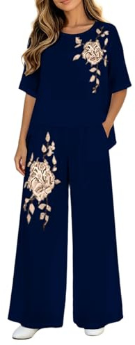 Festlicher Hosenanzug - Brautmutter Anzug Damen Abendanzüge Rüschen Pailletten Festmode Hochzeitsgast Party Festlich Hochzeit Große Größen Abendmode Abendanzug Outfit