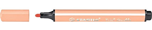 Gefederter Dreikant-Filzstift - STABILO Trio Scribbi - Einzelstift - apricot