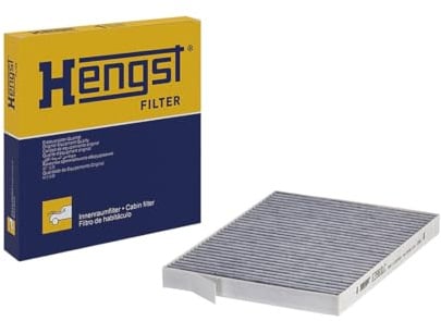HENGST - Innenraumfilter E3983LC - Luftfilter für den Innenraum mit Aktivkohle - Filtert Staub, Pollen & Gerüche für Allergiker - Für saubere Frischluft im KFZ - Automotive Zubehör