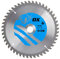 OX - Lama per sega circolare in alluminio/plastica/laminato, 184/20 mm, 48 denti TCG