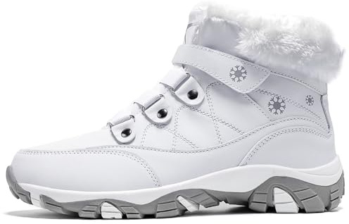 VITIKE Damen Winterschuhe Warm Gefüttert Schneestiefel Herbst Outdoor Boots Winterstiefel