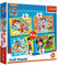 Trefl, TR34346 Puzzle, Das lustige Team von PAW Patrol, von 12 bis 24 Teilen, 4 Sets, für Kinder ab 3 Jahren