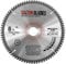 Saxton TCT TCT21680TTCG Lame de scie circulaire 216 mm x 80 dents x 30 mm alésage (anneaux de 16, 20 et 25 mm) en aluminium stratifié