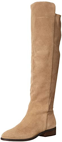 Lucky Brand Stivali Calypso, sopra Il Ginocchio Donna, Duna, 41.5 EU