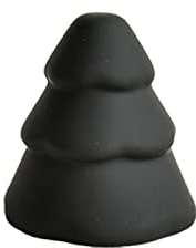Cooee Design Snowy 10cm Black, Keramik, Weihnachtsbaum, Tanne, Weihnachtsdekoration