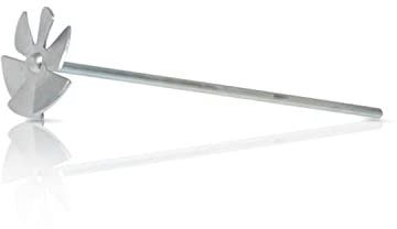 Mixing Paddle for Plaster, Epoxy Resin, Mortar, Paint, Gypsum, and Glue, Galvanized Steel Reusable Stirring Tool, Heavy-Duty Drill Attachment, Various Styles