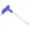 sourcing map 4mm Ball End Hex Key T-Handle Wrench Spanner, Metric CR-V Steel