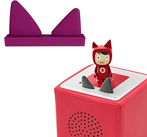 QILUCKY Oreilles de rechange pour figurines Toniebox Tonie Tonies - Kit de démarrage pour Toniebox (violet)