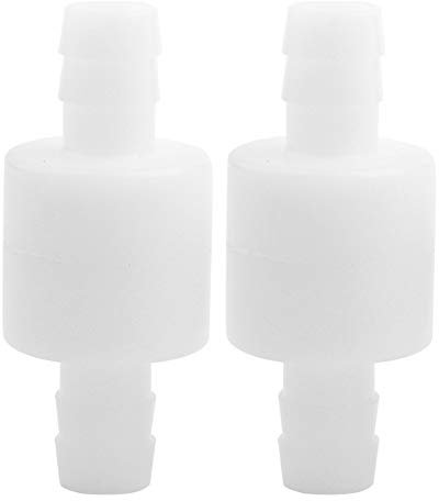 2 Stück Rückschlagventil 10 Mm Kunststoff-Rückschlagventil Einwegventil Wasserrückschlagventil