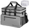 WARMOUNTS isolierte Kühltasche 48 Dosen, weiche tragbare Lunchtasche mit Reißverschlussöffnung, auslaufsichere PVC-Isolierung, 5-Schicht große Kühltasche für Reisen, Camping, Strand, Picknick