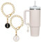 26 Letter Charm Accessories for Stanley Cup 2PCS Initial Name ID Personalized Handle Charm for Stanley Tumbler (I)