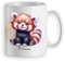 Mug tasse panda roux personnalisable prénom cadeau original modèle1