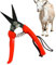Jacekee Coupe-sabots pour chèvres,Coupe-sabots pour chèvres et moutons - Cisailles ergonomiques pour sabots de mouton, tondeuses pour chevaux à ressort | Cisailles à moutons de précision, coupe-ongles